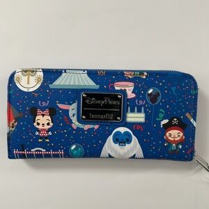 Disney Loungefly Minnie and Disney Characters Wallet *NWT